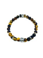 Bracelet Heteriah in Argent Occhio di tigre PN0012-D6 - PN0012-D6